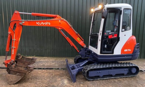 2013 Kubota KX71-3 2.8 T Mini Digger