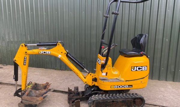 2015 JCB 8008 CTS 1.0 T MICRO DIGGER