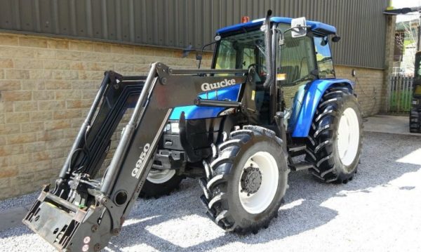 2003 New Holland TL100 Quicke Q950 Loader