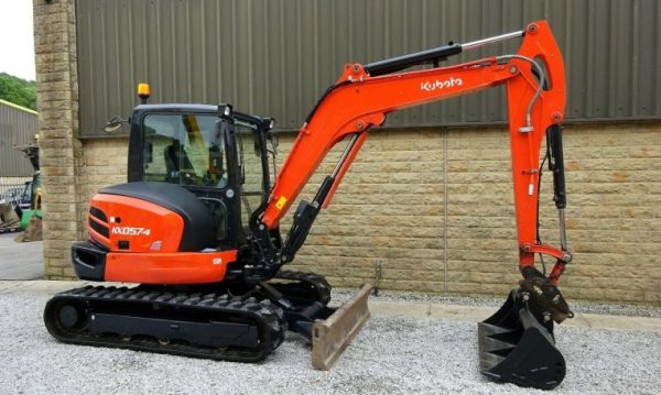 2015 Kubota KX057-4 5.7 ton Mini Excavator