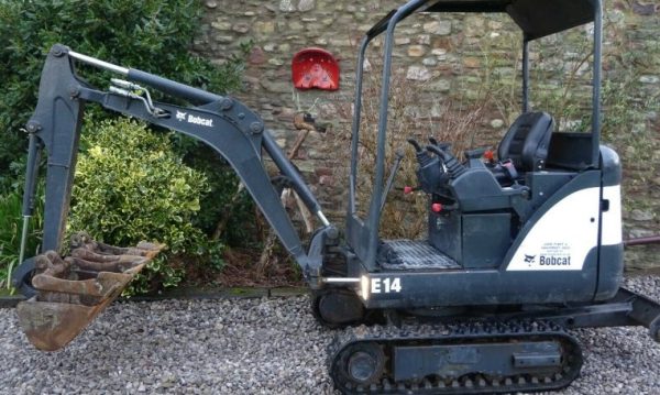 2012 BOBCAT E14 MINI DIGGER