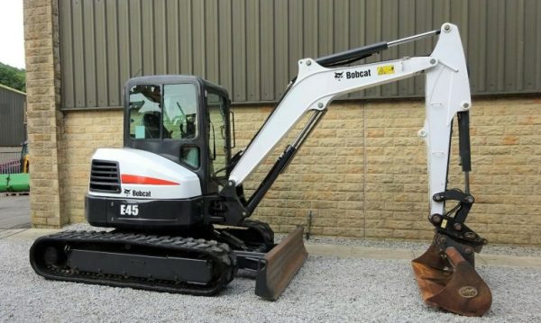 2016 Bobcat E45 4.6 ton Digger
