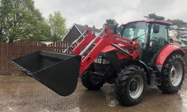 2014 CASE 115 U 4WD TRACTOR