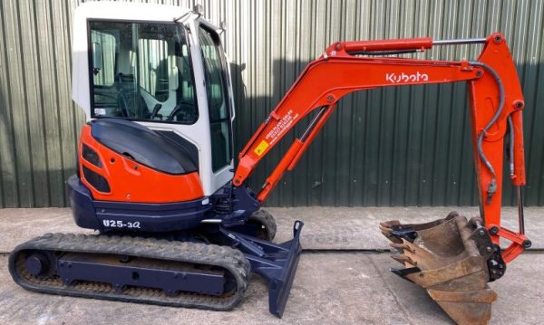 2012 Kubota U25-3 2.6 T Digger - Image 2