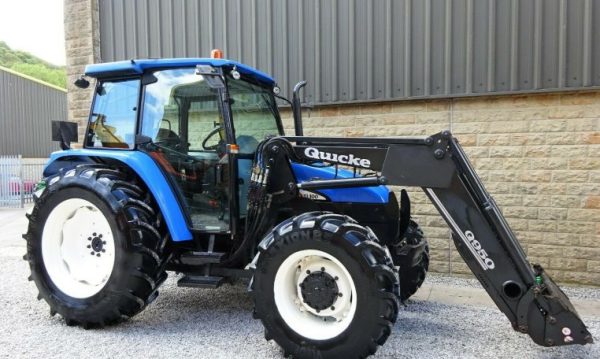 2003 New Holland TL100 Quicke Q950 Loader - Image 2