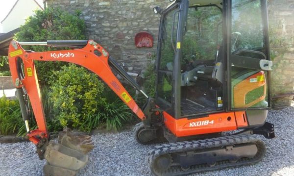 2013 KUBOTA KX018-4 1.8T Mini Digger - Image 2