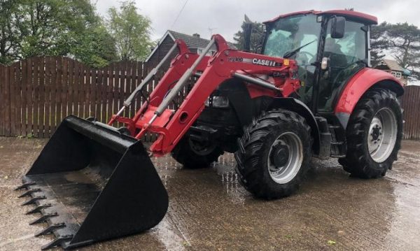 2014 CASE 115 U 4WD TRACTOR - Image 2