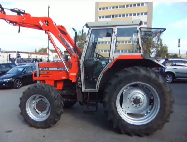 375 MF 4WD WITH LOADER