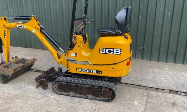 2015 JCB 8008 CTS 1.0 T MICRO DIGGER - Image 3
