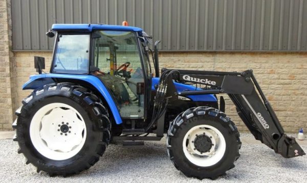 2003 New Holland TL100 Quicke Q950 Loader - Image 3