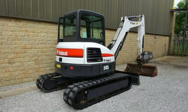 2016 Bobcat E45 4.6 ton Digger - Image 3